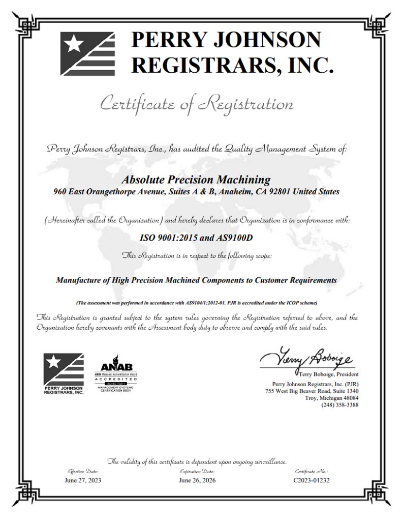 AS9100Certification